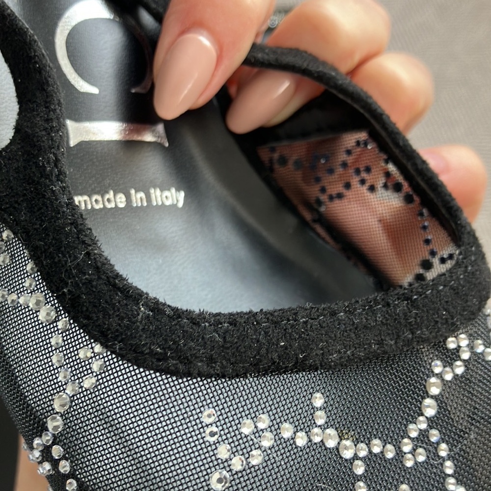 Brand new without box black slide on shoes - Picture 8 of 12
